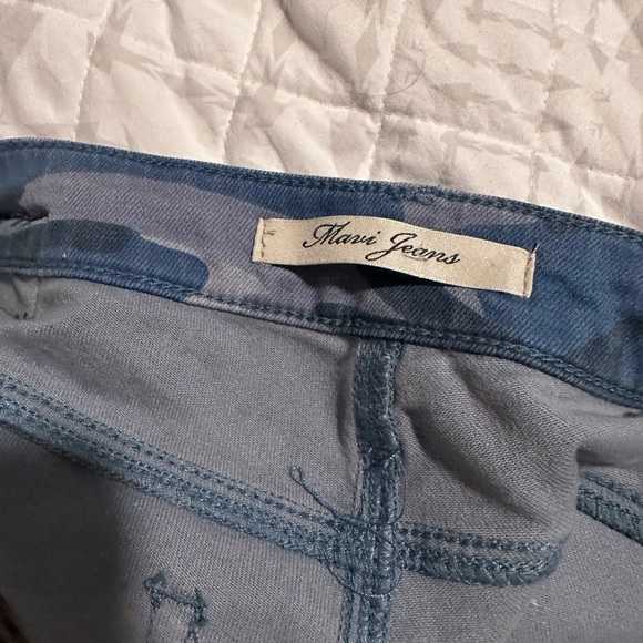 Juliet Mavi Jeans camouflage, blue jeans mid rise - Picture 5 of 5